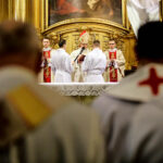 24.3.2016 Kielce. Wielki Czwartek: Msza z poświęceniem krzyżma. / Wojciech Habdas / Radio Kielce