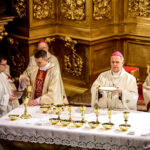 24.3.2016 Kielce. Wielki Czwartek: Msza z poświęceniem krzyżma. / Wojciech Habdas / Radio Kielce