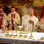 24.3.2016 Kielce. Wielki Czwartek: Msza z poświęceniem krzyżma. / Wojciech Habdas / Radio Kielce