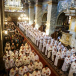 24.3.2016 Kielce. Wielki Czwartek: Msza z poświęceniem krzyżma. / Wojciech Habdas / Radio Kielce