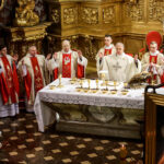 24.3.2016 Kielce. Wielki Czwartek: Msza z poświęceniem krzyżma. / Wojciech Habdas / Radio Kielce