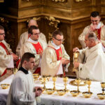 24.3.2016 Kielce. Wielki Czwartek: Msza z poświęceniem krzyżma. / Wojciech Habdas / Radio Kielce