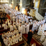 24.3.2016 Kielce. Wielki Czwartek: Msza z poświęceniem krzyżma. / Wojciech Habdas / Radio Kielce