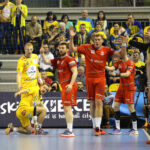 26.3.2016 Kielce. Piłkarze ręczni Vive Tauronu Kielce awansowali do ćwierćfinału Ligi Mistrzów. W rewanżowym meczu 1/8 finału tych rozgrywek kielczanie pokonali Mieszkow Brześć 33:30 (14:14). / Wojciech Habdas / Radio Kielce