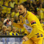 26.3.2016 Kielce. Piłkarze ręczni Vive Tauronu Kielce awansowali do ćwierćfinału Ligi Mistrzów. W rewanżowym meczu 1/8 finału tych rozgrywek kielczanie pokonali Mieszkow Brześć 33:30 (14:14). / Wojciech Habdas / Radio Kielce