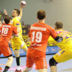 26.3.2016 Kielce. Piłkarze ręczni Vive Tauronu Kielce awansowali do ćwierćfinału Ligi Mistrzów. W rewanżowym meczu 1/8 finału tych rozgrywek kielczanie pokonali Mieszkow Brześć 33:30 (14:14). / Wojciech Habdas / Radio Kielce