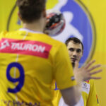 26.3.2016 Kielce. Piłkarze ręczni Vive Tauronu Kielce awansowali do ćwierćfinału Ligi Mistrzów. W rewanżowym meczu 1/8 finału tych rozgrywek kielczanie pokonali Mieszkow Brześć 33:30 (14:14). / Wojciech Habdas / Radio Kielce