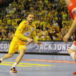 26.3.2016 Kielce. Piłkarze ręczni Vive Tauronu Kielce awansowali do ćwierćfinału Ligi Mistrzów. W rewanżowym meczu 1/8 finału tych rozgrywek kielczanie pokonali Mieszkow Brześć 33:30 (14:14). / Wojciech Habdas / Radio Kielce