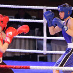 30.3.2016 Kielce. "Wielka Gala Boksu”. Walczą Kacper Niewiadomski i Damian Radlica / Wojciech Habdas / Radio Kielce