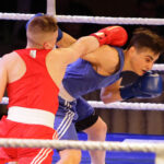 30.3.2016 Kielce. "Wielka Gala Boksu”. Pierwsza z walk seniorskich. / Wojciech Habdas / Radio Kielce