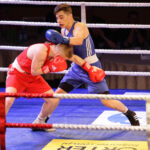 30.3.2016 Kielce. "Wielka Gala Boksu”. Pierwsza z walk seniorskich. / Wojciech Habdas / Radio Kielce