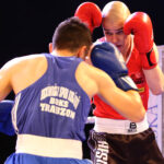 30.3.2016 Kielce. "Wielka Gala Boksu”. Druga z walk seniorskich. / Wojciech Habdas / Radio Kielce