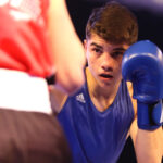 30.3.2016 Kielce. "Wielka Gala Boksu”. Druga z walk seniorskich. / Wojciech Habdas / Radio Kielce