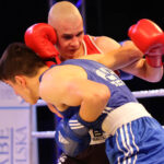 30.3.2016 Kielce. "Wielka Gala Boksu”. Druga z walk seniorskich. / Wojciech Habdas / Radio Kielce