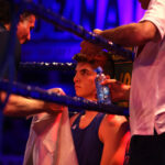 30.3.2016 Kielce. "Wielka Gala Boksu”. Druga z walk seniorskich. / Wojciech Habdas / Radio Kielce