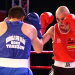 30.3.2016 Kielce. "Wielka Gala Boksu”. Druga z walk seniorskich. / Wojciech Habdas / Radio Kielce