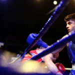 30.3.2016 Kielce. "Wielka Gala Boksu”. Druga z walk seniorskich. / Wojciech Habdas / Radio Kielce