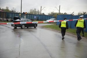 Tragiczny wypadek na przejeździe kolejowym w Zagnańsku (27 kwietnia 2016) / Jarosław Kubalski / Radio Kielce