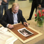 Jerzy Stuhr odwiedził kieleckiego Plastyka (7 kwietnia 2016 r.) / Piotr Michalski / Radio Kielce