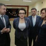 Minister Edukacji Narodowej z wizytą w Bielinach (25 kwietnia 2016 r.) / Jarosław Kubalski / Radio Kielce