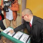 19.04.2016 r. Sejmowa komisja w zakładzie zbrojeniowym / Robert Felczak / Radio Kielce