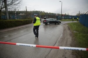 Tragiczny wypadek na przejeździe kolejowym w Zagnańsku (27 kwietnia 2016) / Jarosław Kubalski / Radio Kielce