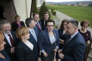 Minister Edukacji Narodowej z wizytą w Bielinach (25 kwietnia 2016 r.) / Jarosław Kubalski / Radio Kielce
