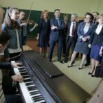 Minister Edukacji Narodowej z wizytą w Bielinach (25 kwietnia 2016 r.) / Jarosław Kubalski / Radio Kielce