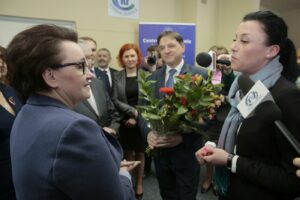 Minister Anna Zalewska odwiedziła Starachowice (25 kwietnia 2016 r.) / Jarosław Kubalski / Radio Kielce