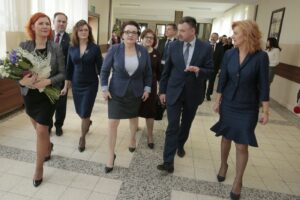 Minister Edukacji Narodowej z wizytą w Bielinach (25 kwietnia 2016 r.) / Jarosław Kubalski / Radio Kielce