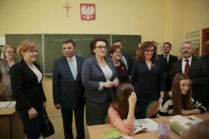 Minister Edukacji Narodowej z wizytą w Bielinach (25 kwietnia 2016 r.) / Jarosław Kubalski / Radio Kielce