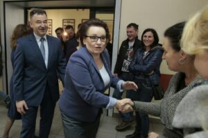 Minister Edukacji Narodowej z wizytą w Bielinach (25 kwietnia 2016 r.) / Jarosław Kubalski / Radio Kielce