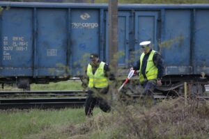 Tragiczny wypadek na przejeździe kolejowym w Zagnańsku (27 kwietnia 2016) / Jarosław Kubalski / Radio Kielce