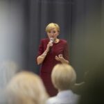 08.04.2016. Wizyta żony prezydenta RP, Agaty Dudy w Końskich / Jarosław Kubalski / Radio Kielce