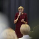 08.04.2016. Wizyta żony prezydenta RP, Agaty Dudy w Końskich / Jarosław Kubalski / Radio Kielce