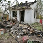 19.04.2016 Spłonęła altana śmietnikowa Sitkówka / Jarosław Kubalski / Radio Kielce