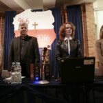 21.04.2016 Sesja popularno-naukowa o Chrzcie Polski w kościele pw. św. Józefa Robotnika w Kielcach / Jarosław Kubalski / Radio Kielce