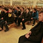 21.04.2016 Sesja popularno-naukowa o Chrzcie Polski w kościele pw. św. Józefa Robotnika w Kielcach / Jarosław Kubalski / Radio Kielce