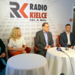 07.04.2016. Konferencja prasowa, podczas której zaprezentowana została nowa ramówka Radia Kielce / Kamil Król / Radio Kielce