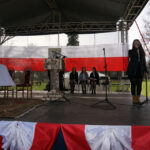 03.04.2016 Byszów 76 rocznica zbrodni katyńskiej w Parku Katyńskim / Grażyna Szlęzak-Wójcik / Radio Kielce