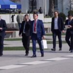 15.04.2016. Uroczystości rocznicy Chrztu Polski w Poznaniu. Dominik Tarczyński poseł PiS / Bartłomiej Zapała / Radio Kielce