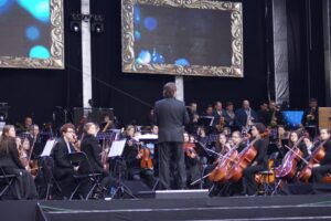 16.04.2016. Uroczystości rocznicy Chrztu Polski na stadionie w Poznaniu / Bartłomiej Zapała / Radio Kielce