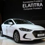 04.04.2016. Targi Motor Show w Poznaniu. Hyudai Elantra / Robert Felczak / Radio Kielce