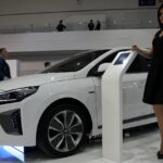 04.04.2016. Targi Motor Show w Poznaniu. Hyundai IONIQ hybrid / Robert Felczak / Radio Kielce