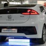 04.04.2016. Targi Motor Show w Poznaniu. Hyundai IONIQ hybrid / Robert Felczak / Radio Kielce