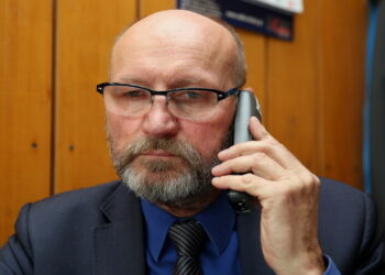 21.04.2016. profesor Marek Jóźwiak z Katedry Ochrony i Kształtowania Środowiska UJK w Kielcach / Kamil Król / Radio Kielce