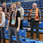 28.04.2016. Drugi mecz o 11 miejsce w Orlen Lidze: Developres Rzeszów - KSZO Ostrowiec. Kibice KSZO / Maciej Makuła / Radio Kielce