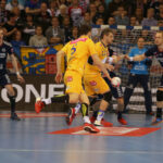 23.04.2016. Pierwszy meczu ćwierćfinału Ligi Mistrzów: SG Flensburg Handewitt - Vive Tauron Kielce / Kamil Król / Radio Kielce