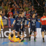 23.04.2016. Pierwszy meczu ćwierćfinału Ligi Mistrzów: SG Flensburg Handewitt - Vive Tauron Kielce / Kamil Król / Radio Kielce