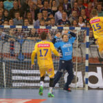 23.04.2016. Pierwszy meczu ćwierćfinału Ligi Mistrzów: SG Flensburg Handewitt - Vive Tauron Kielce / Kamil Król / Radio Kielce